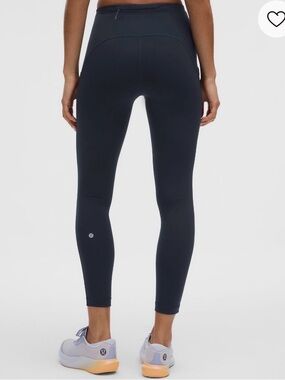 lululemon athletica Black High-Rise 7/8 Workout Leggings